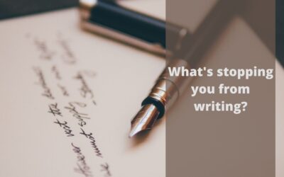 What’s stopping you from writing?