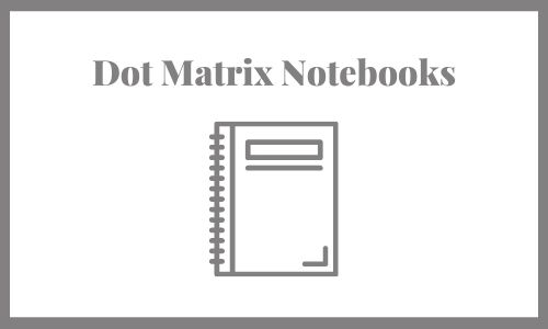 Dot Matrix Notebook templates