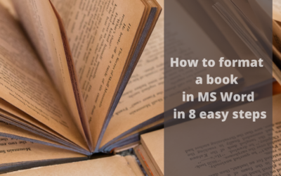 How to format a book in MS Word in 8 easy steps