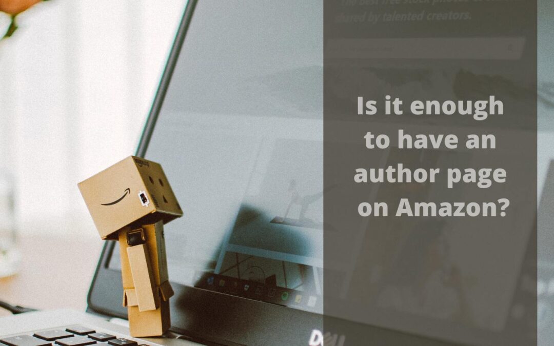 Is it enough to have an author page on Amazon?